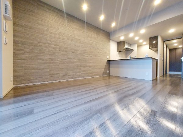 【東京都世田谷区】ペット用フロアコーティング施工事例|リノベーションマンション わんスマイルコート 東京都世田谷区 フロアコーティング 施工後 わんスマイルコート