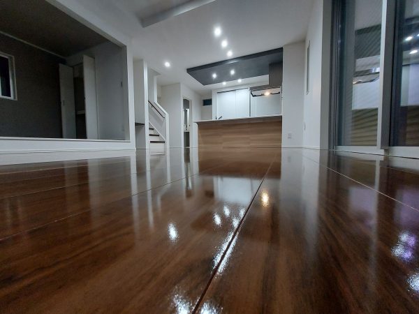 さいたま市大宮区 フロアコーティング 施工後 ガラスUVコーティング