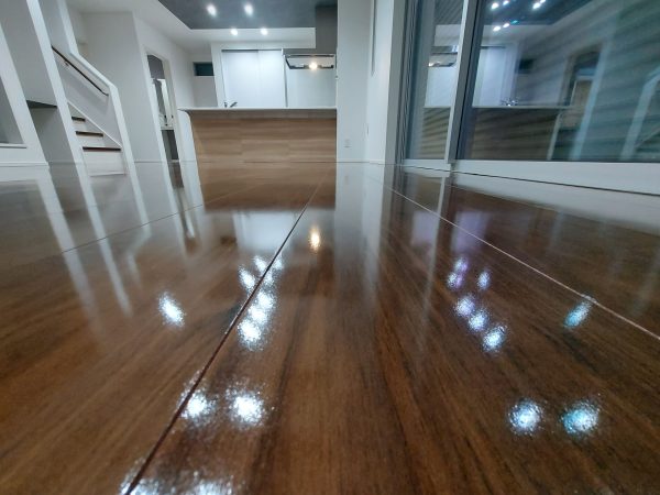 さいたま市大宮区 フロアコーティング 施工後 ガラスUVコーティング