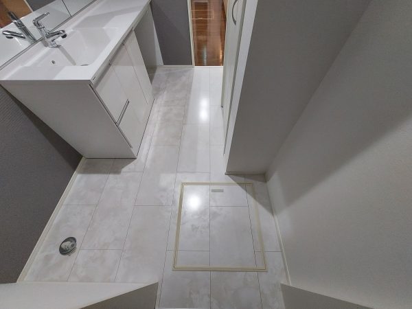 さいたま市大宮区 フロアコーティング 施工後 ガラスUVコーティング