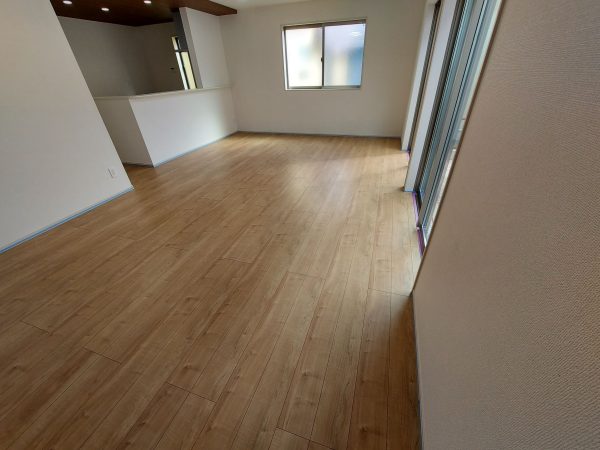 東京都青梅市 フロアコーティング 施工前の様子