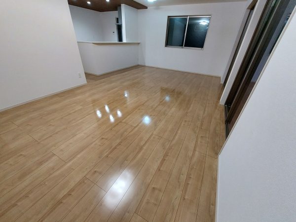 東京都青梅市 フロアコーティング 施工後 UVコーティング