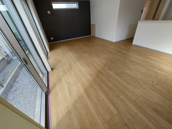 東京都青梅市 フロアコーティング 施工前の様子