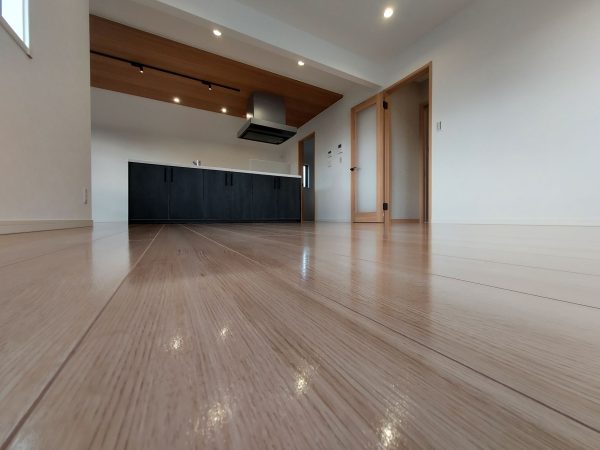 千葉市美浜区フロアコーティング 施工後 わんスマイルコート