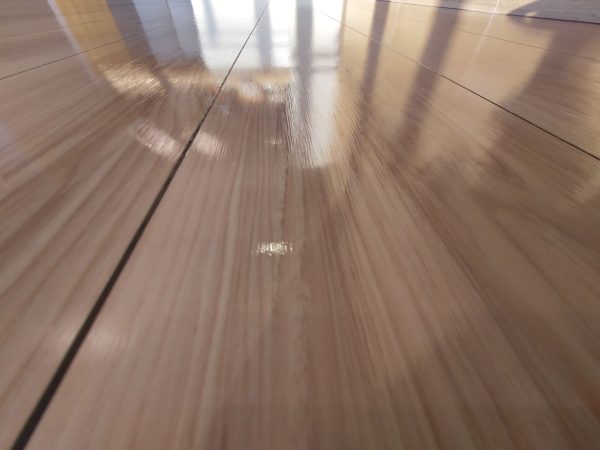 横浜市西区 フロアコーティング 施工後 わんスマイルコート