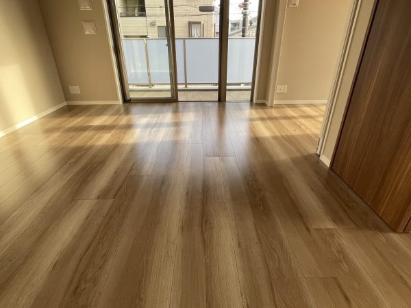 東京都足立区フロアコーティング 施工後 ガラスコーティング