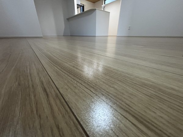 千葉県船橋市 フロアコーティング 施工後 ガラスUVコーティング