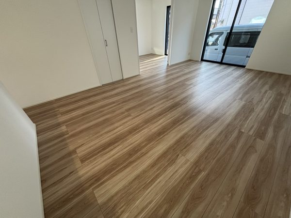 埼玉県さいたま市緑区 フロアコーティング 施工前の様子