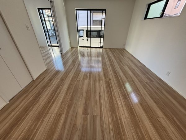 埼玉県さいたま市緑区 フロアコーティング 施工後 ガラスUVコーティング