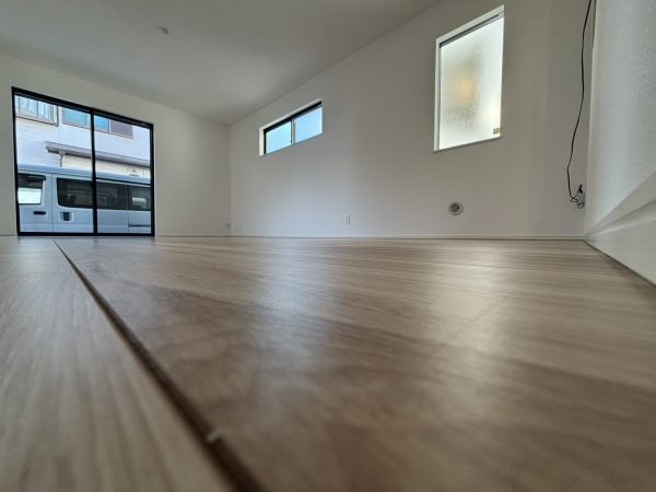 埼玉県さいたま市緑区 フロアコーティング 施工前の様子