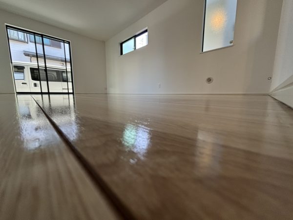 埼玉県さいたま市緑区 フロアコーティング 施工後 ガラスUVコーティング