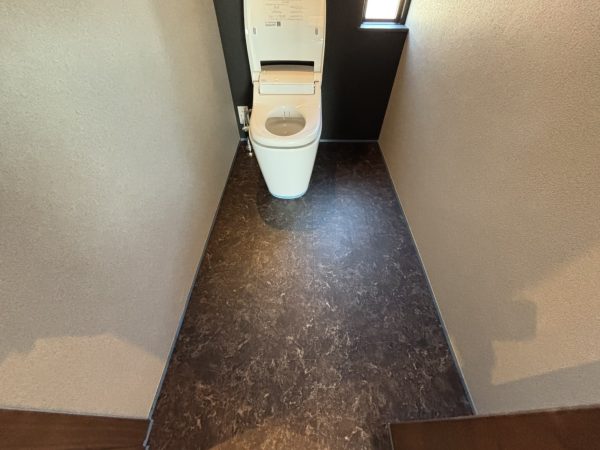 埼玉県富士見市 フロアコーティング 施工前の様子