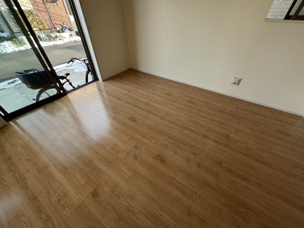 千葉県習志野市 フロアコーティング 施工後 UVコーティング