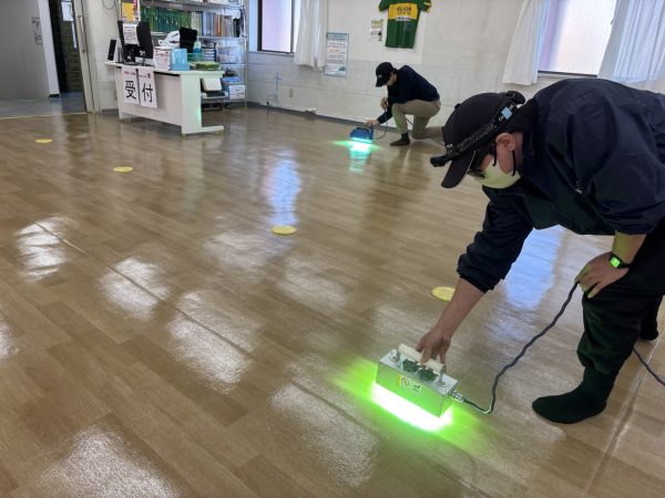 医療施設向けフロアコーティングの施工実績