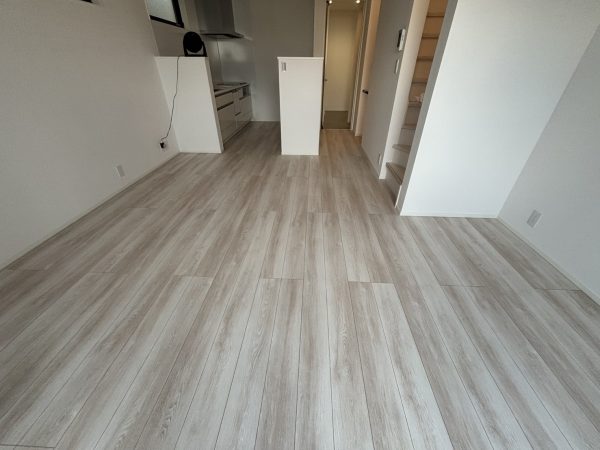 東京都葛飾区 フロアコーティング 施工前の様子