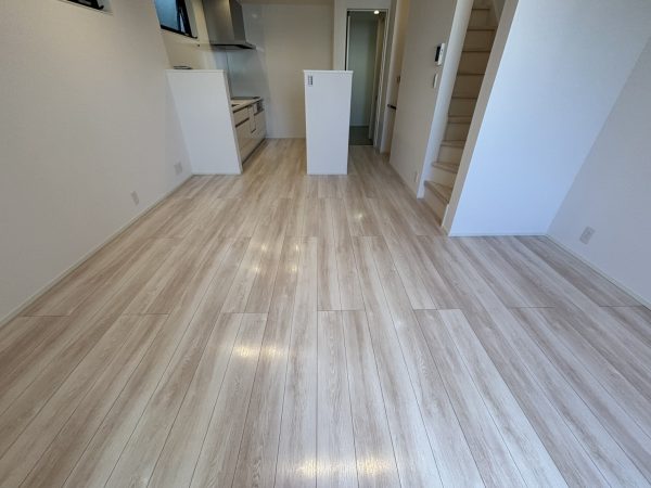 東京都葛飾区 フロアコーティング 施工後 ガラスUVコーティング