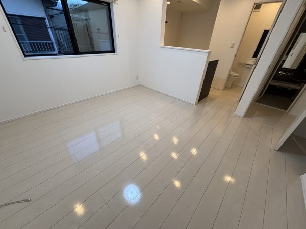 千葉県市川市 フロアコーティング 施工後 わんスマイルコート