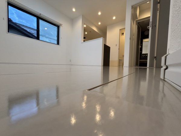 千葉県市川市 フロアコーティング 施工後 わんスマイルコート