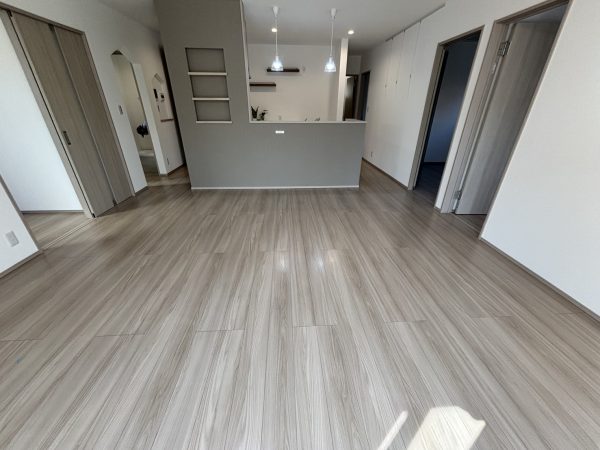 神奈川県南足柄市フロアコーティング 施工後 ガラスコーティング