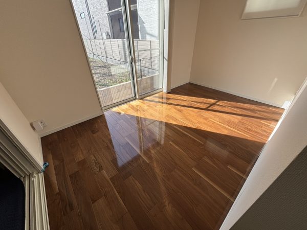 さいたま市中央区 フロアコーティング 施工前の様子