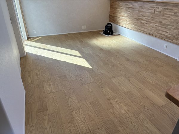 【千葉県船橋市】フロアコーティング　新築戸建　内覧会同行