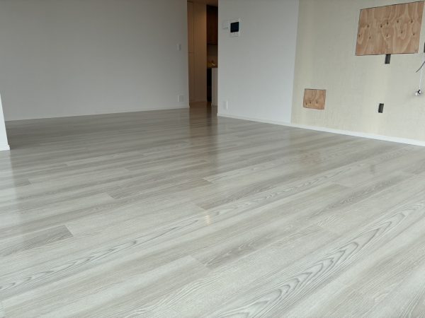 千葉市美浜区 フロアコーティング 施工後 わんスマイルコート