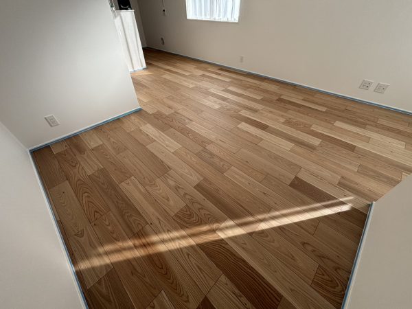 神奈川県川崎市多摩区 フロアコーティング 施工前の様子