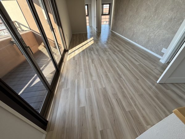 東京都江戸川区フロアコーティング 施工前の様子