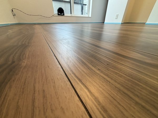 東京都西東京市 フロアコーティング 施工前の様子