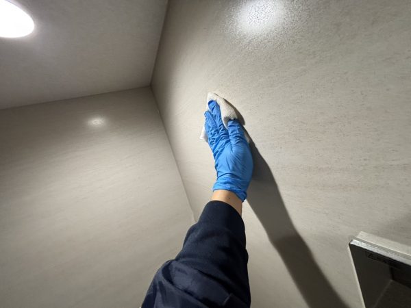 群馬県高崎市フロアコーティング 施工後 防カビ防汚フッ素コーティング
