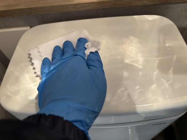 群馬県高崎市フロアコーティング 施工後 防カビ防汚フッ素コーティング