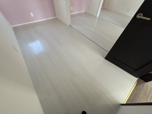 神奈川県藤沢市 フロアコーティング 施工後 わんスマイルコート