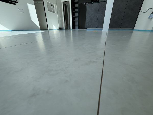 神奈川県藤沢市 フロアコーティング 施工前の様子