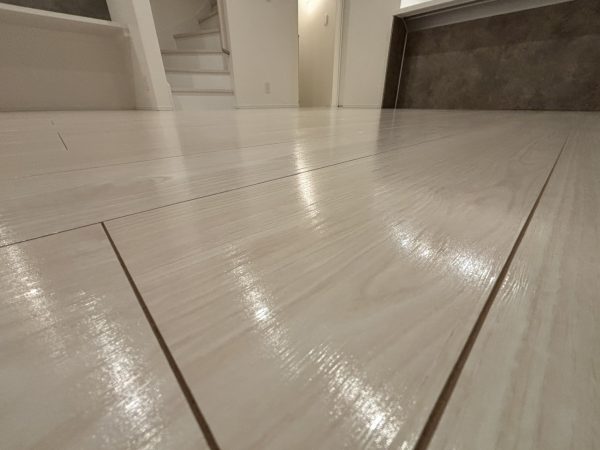 東京都豊島区 フロアコーティング 施工後 わんスマイルコート