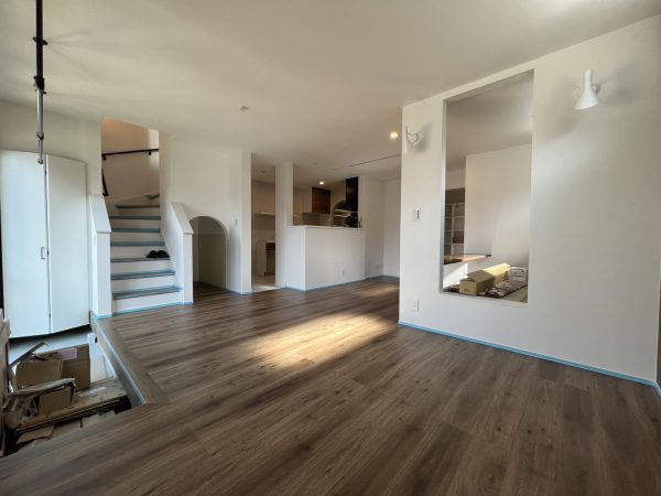 埼玉県川口市フロアコーティング 施工前