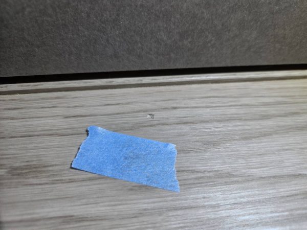 マンション床の傷や凹み