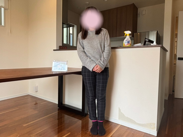 さいたま市中央区 フロアコーティング 施工後のお客様