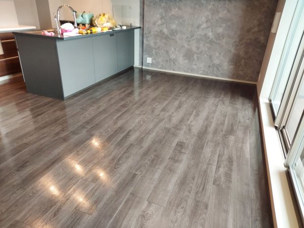 神奈川県海老名市 フロアコーティング 施工後 わんスマイルコート