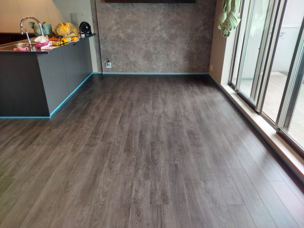 神奈川県海老名市 フロアコーティング 施工前の様子