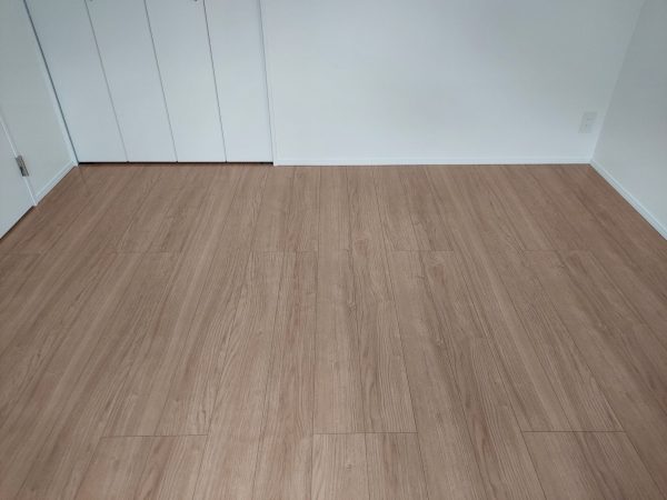 調布市 フロアコーティング 施工後 わんスマイルコート