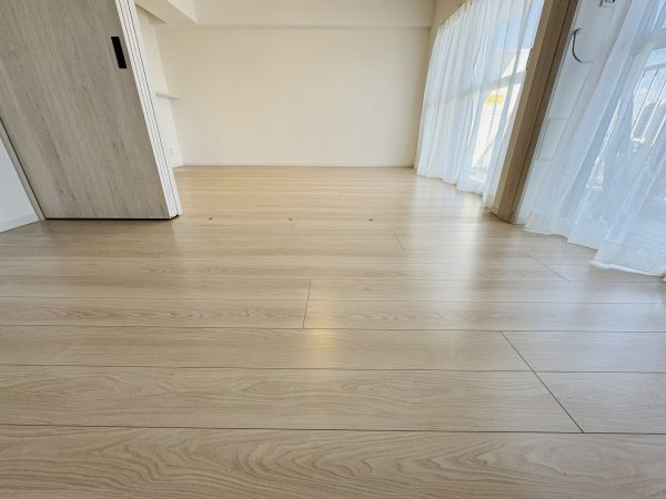 埼玉県川口市 フロアコーティング 施工後 わんスマイルコートplus マット仕上り