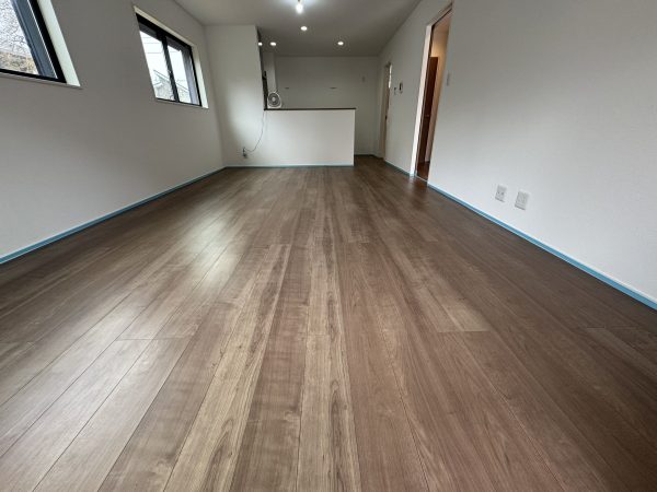 横浜市港南区 フロアコーティング 施工前の様子