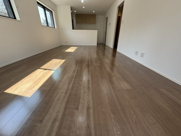 横浜市港南区 フロアコーティング 施工後 わんスマイルコート