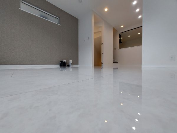 東京都豊島区 フロアコーティング 施工後 わんスマイルコート