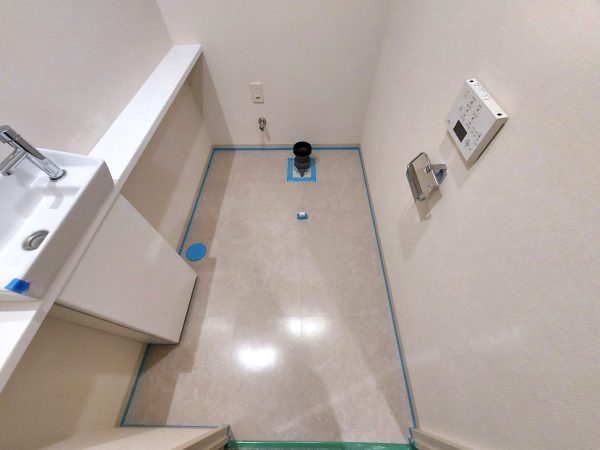 千葉県柏市 フロアコーティング 施工前の様子