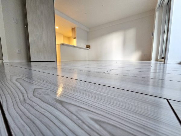 千葉県流山市 フロアコーティング 施工後 ガラスUVコーティング