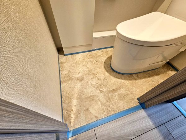 千葉県流山市 フロアコーティング 施工前の様子