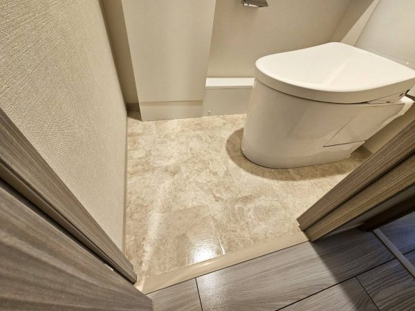 千葉県流山市 フロアコーティング 施工後 ガラスUVコーティング