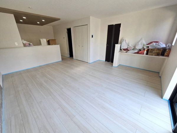 埼玉県飯能市フロアコーティング 施工前の様子