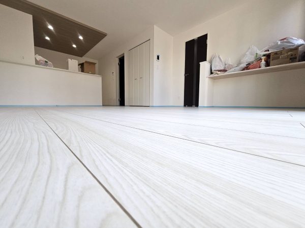 埼玉県飯能市フロアコーティング 施工前の様子